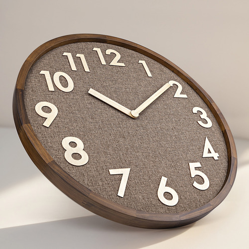 70cm Langga Pine Wood Wall Clock