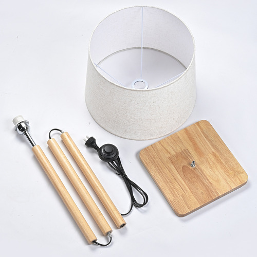 155cm Ambilux Linen Floor Lamp