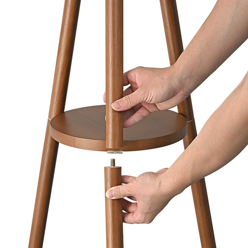 150cm Aurala Wooden Floor Lamp