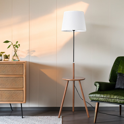 160cm Zenithal Wooden Floor Lamp