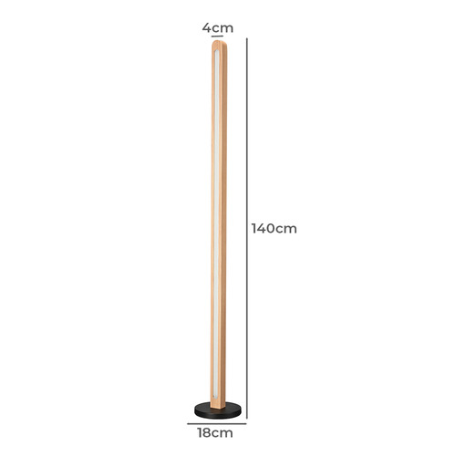 140cm Zain Arched Linear Floor Lamp