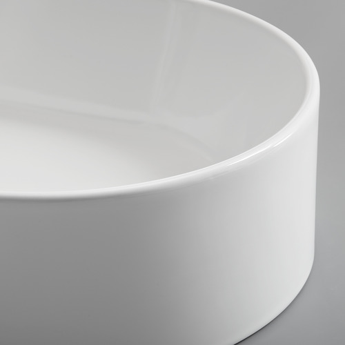 Cove 525mm Gloss White Ceramic Above Counter Basin