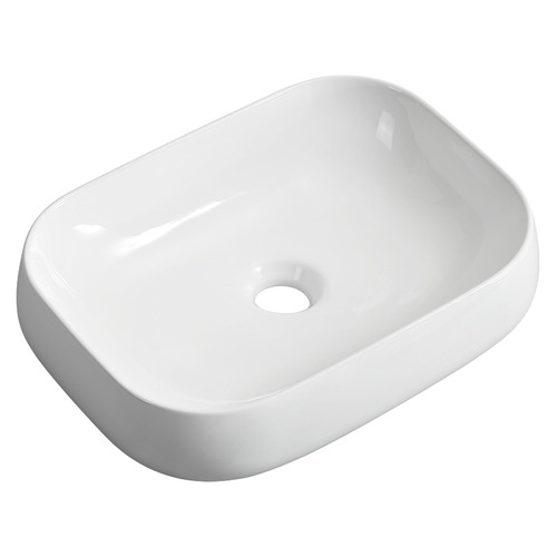Cove 610mm Gloss White Ceramic Above Counter Basin