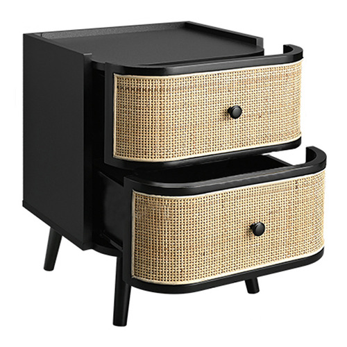 Franklin Rattan Bedside Table