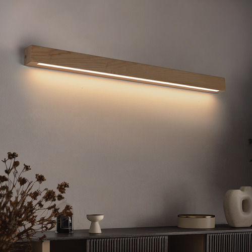 Theia Ash Wood Wall Light
