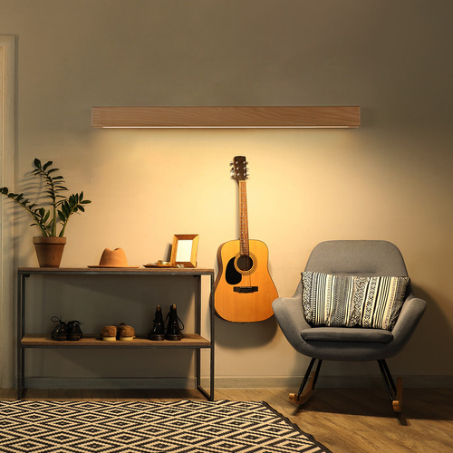 Theia Ash Wood Wall Light