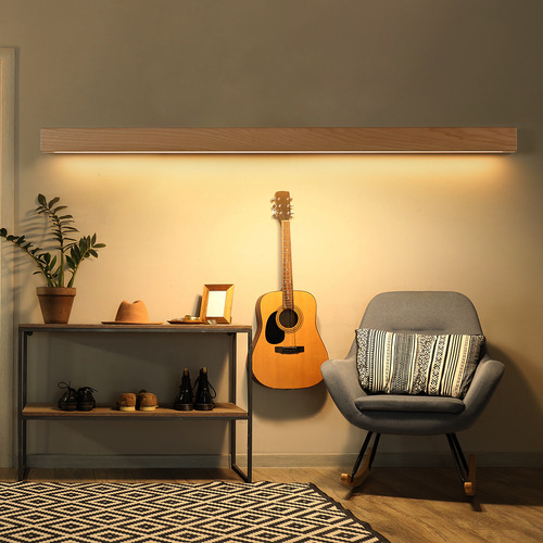 Theia Ash Wood Wall Light