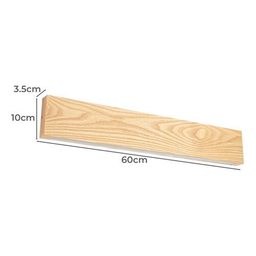 Dielli Ash Wood Up/Down LED Wall Light