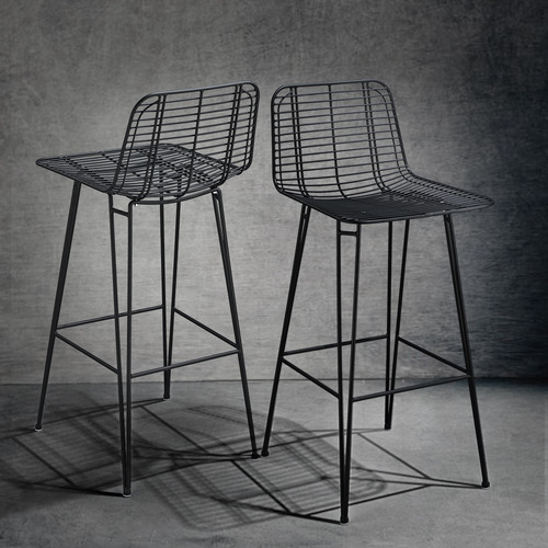 75.5cm Aziel Outdoor Bar Stools