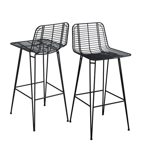 75.5cm Aziel Outdoor Bar Stools