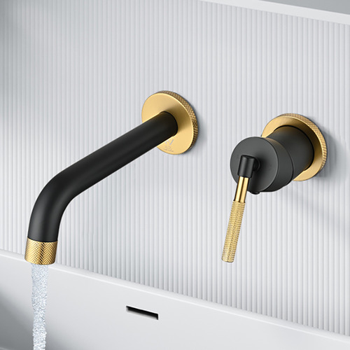 Lakshmi Bath/Basin Wall Mixer Set