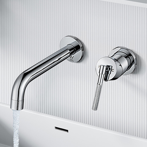 Lakshmi Bath/Basin Wall Mixer Set