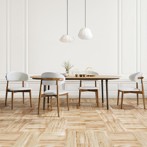 Caoimhe Rubberwood Dining Chairs