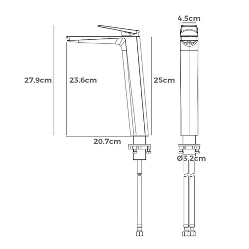 Kieko Tall Basin Mixer