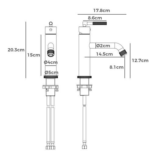 Perach Basin Mixer