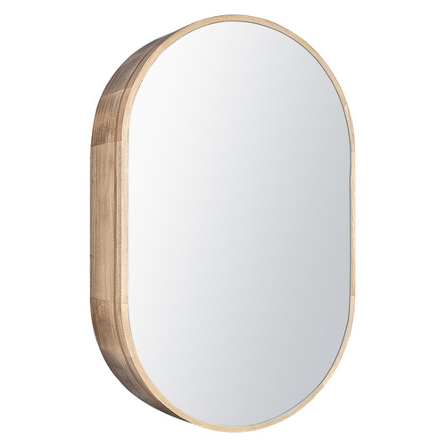 Wren 450mm Oval Mirrored Shaving Cabinet