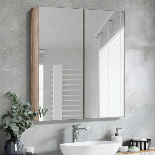 Kirra 600mm Mirrored Shaving Cabinet