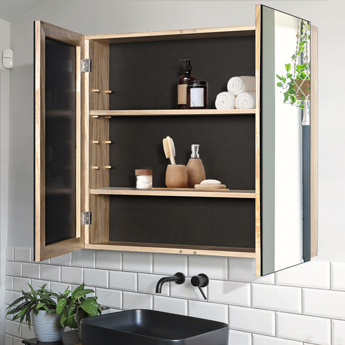 Kirra 750mm Mirrored Shaving Cabinet