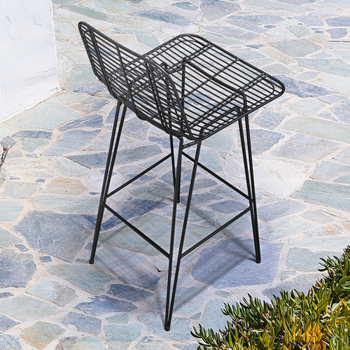 75.5cm Aziel Outdoor Bar Stools