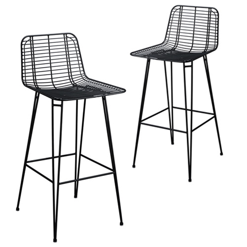 75.5cm Aziel Outdoor Bar Stools