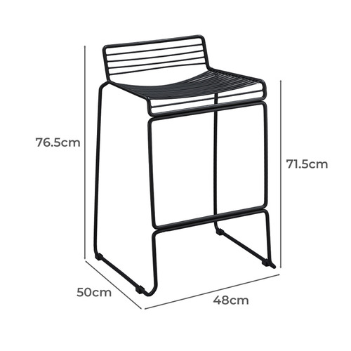 71.5cm Aislin Outdoor Bar Stools