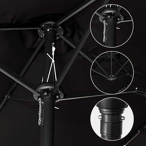 4.6m Hiraiya Patio Umbrella