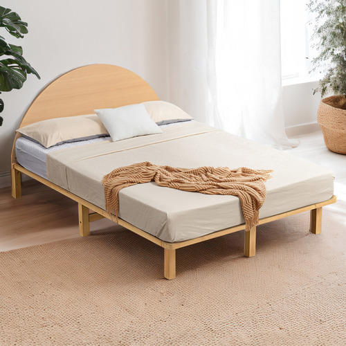 Hudson Pine Wood Bed Frame | Temple & Webster
