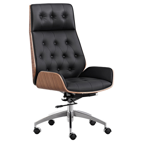 Brook High Back Ash Wood Office Chair