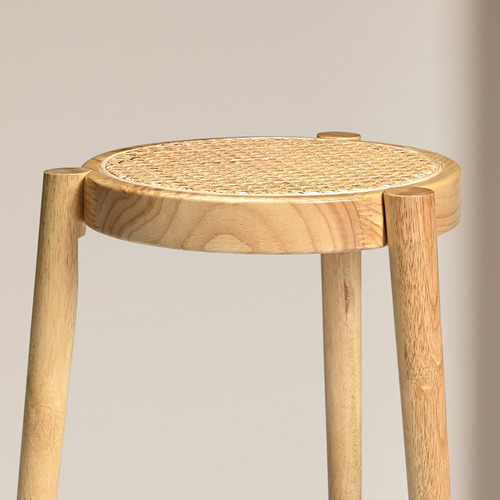 45cm Ellis Rubberwood Bar Stools