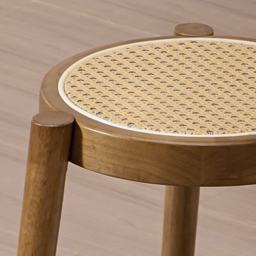 45cm Ellis Rubberwood Bar Stools