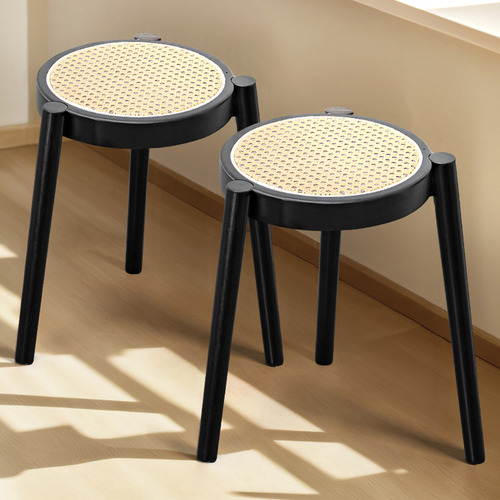 45cm Ellis Rubberwood Bar Stools