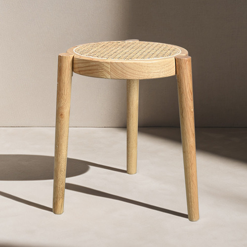 45cm Ellis Rubberwood Bar Stools