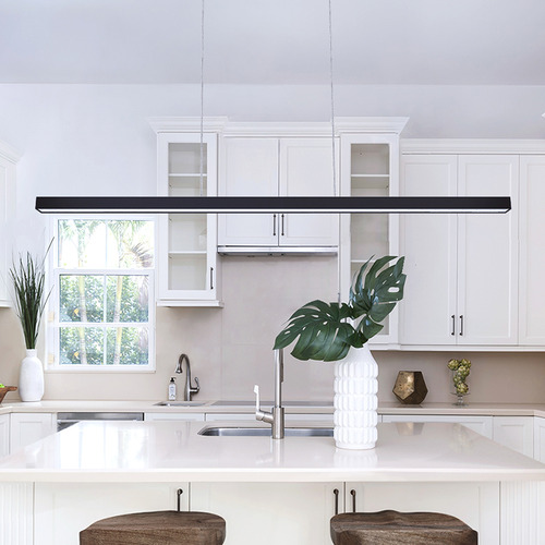Kuro 200cm LED Linear Pendant Light