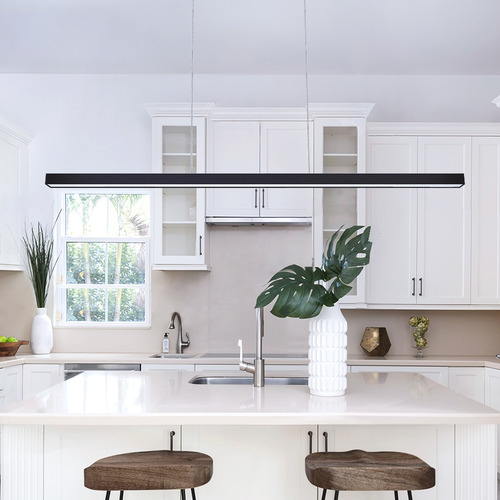Kuro 200cm LED Linear Pendant Light