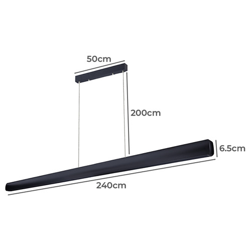 Monet 240cm LED Linear Pendant Light