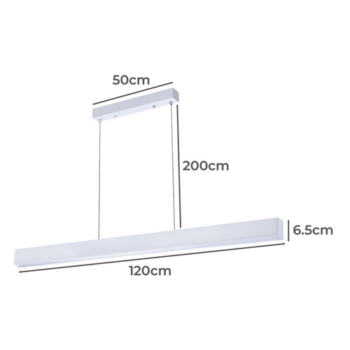 Wex 120cm LED Linear Pendant Light