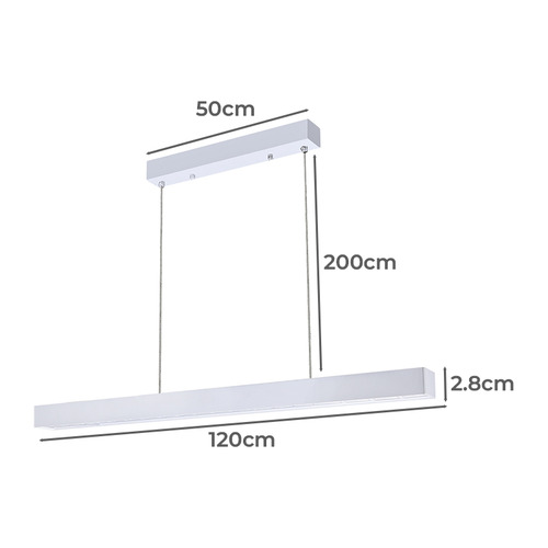 Kuro 120cm LED Linear Pendant Light