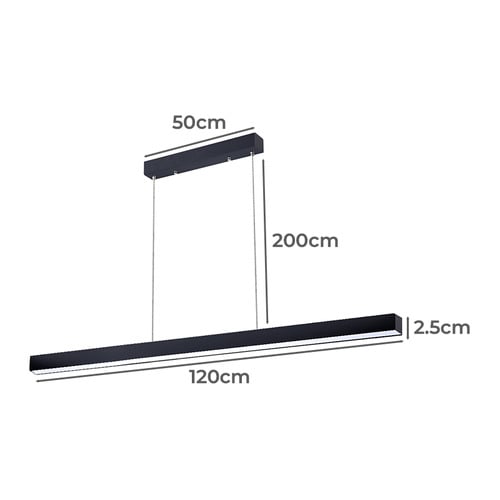 Elio 120cm LED Linear Pendant Light
