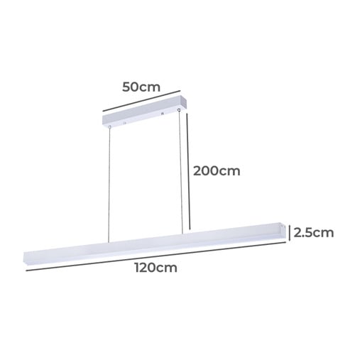Elio 120cm LED Linear Pendant Light