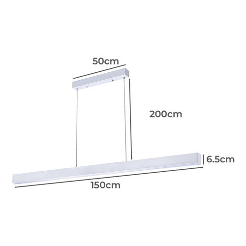 Wex 150cm LED Linear Pendant Light