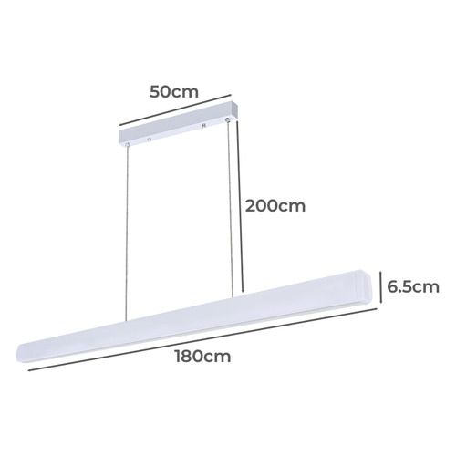 Monet 180cm LED Linear Pendant Light