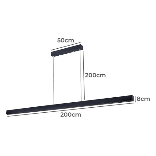 Wisp 200cm LED Linear Pendant Light
