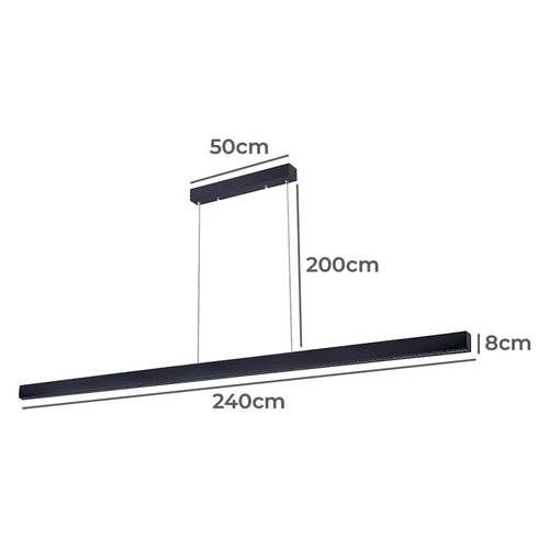 Wisp 240cm LED Linear Pendant Light