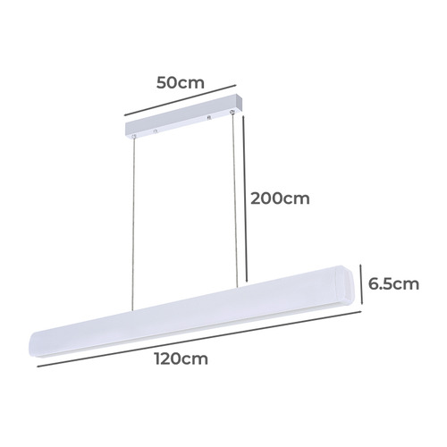 Monet 120cm LED Linear Pendant Light
