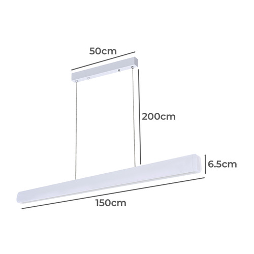 Monet 150cm LED Linear Pendant Light