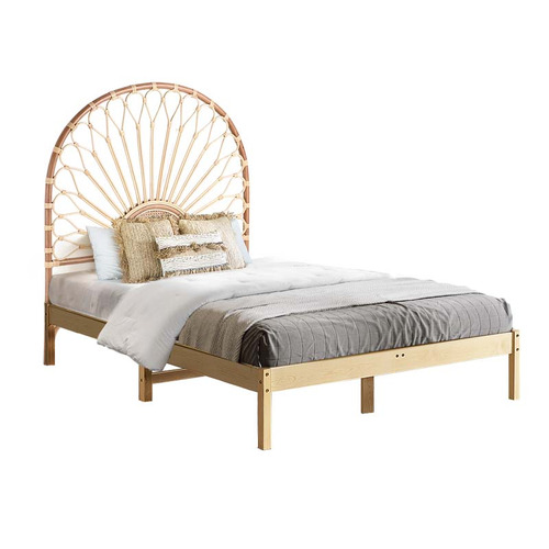 Hamza Rattan Headboard