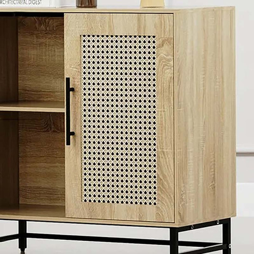 Rendra 2 Door Rattan Shoe Cabinets