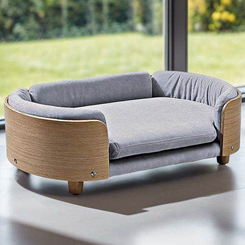 Simon Velvet Pet Bed