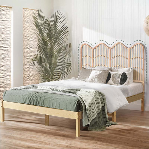 Ollery Rattan Bedhead
