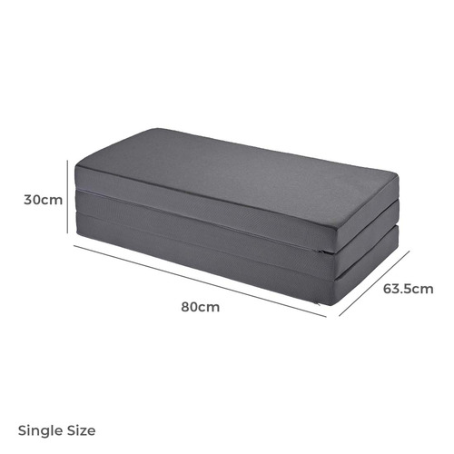 Micah II Polyester Linen Foldable Mattress